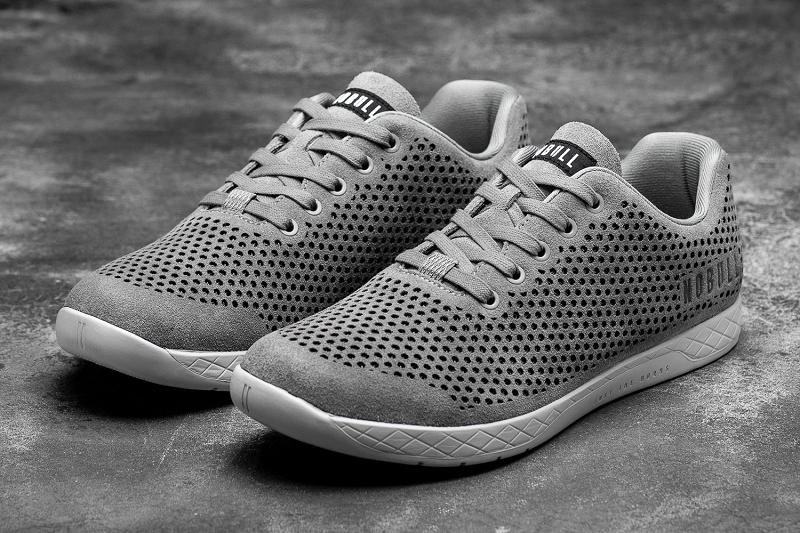 Nobull Concrete Suede Women's Trainers Dark / Grey | USA M1948Q